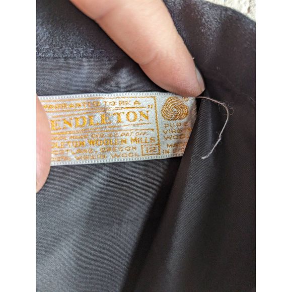 Pendleton Wool Pencil Skirt - Picture 4 of 5